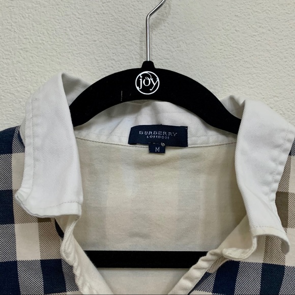Burberry Plaid Collared Top - Picture 2 of 3
